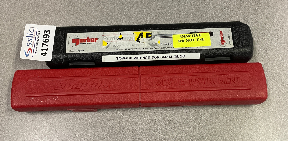 Image of Adjustable Torque Wrenches with Cases QTY-2